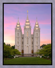 Load image into Gallery viewer, Salt Lake Pastel Sunset Gallery Wrap
