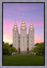 Load image into Gallery viewer, Salt Lake Pastel Sunset Gallery Wrap
