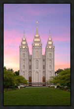 Load image into Gallery viewer, Salt Lake Pastel Sunset Gallery Wrap

