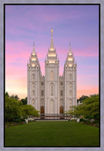 Load image into Gallery viewer, Salt Lake Pastel Sunset Gallery Wrap
