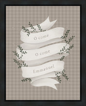 Load image into Gallery viewer, O Come Emmanuel Tan Gallery Wrap
