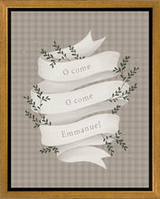 Load image into Gallery viewer, O Come Emmanuel Tan Gallery Wrap
