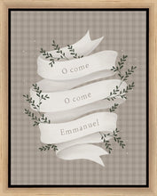 Load image into Gallery viewer, O Come Emmanuel Tan Gallery Wrap
