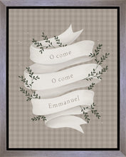 Load image into Gallery viewer, O Come Emmanuel Tan Gallery Wrap
