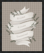 Load image into Gallery viewer, O Come Emmanuel Tan Gallery Wrap
