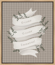 Load image into Gallery viewer, O Come Emmanuel Tan Gallery Wrap
