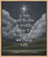 Load image into Gallery viewer, O Holy Night Gallery Wrap
