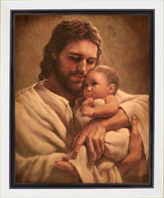 Load image into Gallery viewer, In the Arms of His Love Free Picture of Christ
