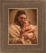 Load image into Gallery viewer, In the Arms of His Love Free Picture of Christ
