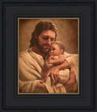 Load image into Gallery viewer, In the Arms of His Love Free Picture of Christ
