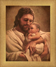 Load image into Gallery viewer, In the Arms of His Love Free Picture of Christ

