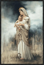 Load image into Gallery viewer, Nurturing With The Lamb Large Wall Art Gallery Wrap
