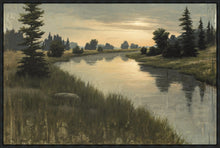 Load image into Gallery viewer, Calming Dusk Large Wall Art Gallery Wrap
