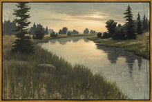 Load image into Gallery viewer, Calming Dusk Large Wall Art Gallery Wrap
