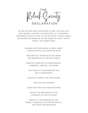 Load image into Gallery viewer, The Relief Society Declaration
