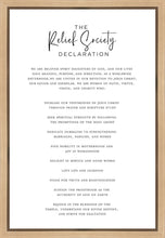 Load image into Gallery viewer, The Relief Society Declaration
