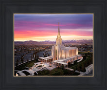 Load image into Gallery viewer, Oquirrh Mountain Pink Sunset Aerial
