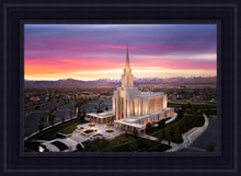 Load image into Gallery viewer, Oquirrh Mountain Pink Sunset Aerial

