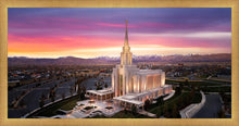 Load image into Gallery viewer, Oquirrh Mountain Pink Sunset Aerial
