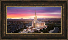Load image into Gallery viewer, Oquirrh Mountain Pink Sunset Aerial
