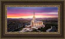 Load image into Gallery viewer, Oquirrh Mountain Pink Sunset Aerial
