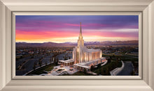 Load image into Gallery viewer, Oquirrh Mountain Pink Sunset Aerial
