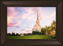 Load image into Gallery viewer, Oquirrh Mountain Pastel Sunset
