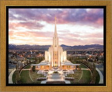 Load image into Gallery viewer, Oquirrh Mountain Aerial Sunset
