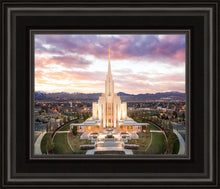 Load image into Gallery viewer, Oquirrh Mountain Aerial Sunset
