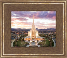 Load image into Gallery viewer, Oquirrh Mountain Aerial Sunset
