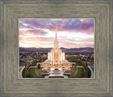 Load image into Gallery viewer, Oquirrh Mountain Aerial Sunset
