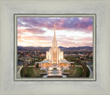 Load image into Gallery viewer, Oquirrh Mountain Aerial Sunset
