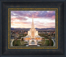 Load image into Gallery viewer, Oquirrh Mountain Aerial Sunset
