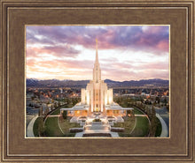 Load image into Gallery viewer, Oquirrh Mountain Aerial Sunset
