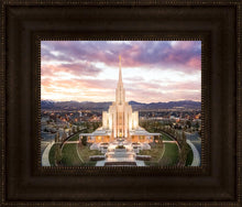 Load image into Gallery viewer, Oquirrh Mountain Aerial Sunset
