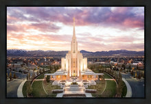 Load image into Gallery viewer, Oquirrh Mountain Aerial Sunset
