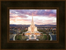 Load image into Gallery viewer, Oquirrh Mountain Aerial Sunset
