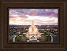 Load image into Gallery viewer, Oquirrh Mountain Aerial Sunset
