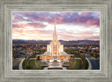 Load image into Gallery viewer, Oquirrh Mountain Aerial Sunset
