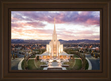 Load image into Gallery viewer, Oquirrh Mountain Aerial Sunset
