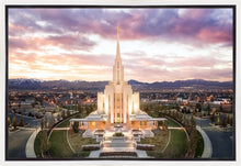 Load image into Gallery viewer, Oquirrh Mountain Aerial Sunset
