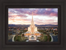 Load image into Gallery viewer, Oquirrh Mountain Aerial Sunset
