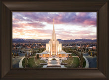 Load image into Gallery viewer, Oquirrh Mountain Aerial Sunset
