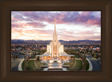 Load image into Gallery viewer, Oquirrh Mountain Aerial Sunset
