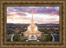 Load image into Gallery viewer, Oquirrh Mountain Aerial Sunset
