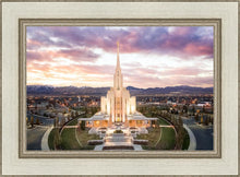 Load image into Gallery viewer, Oquirrh Mountain Aerial Sunset
