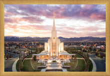 Load image into Gallery viewer, Oquirrh Mountain Aerial Sunset
