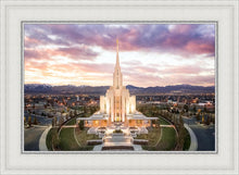 Load image into Gallery viewer, Oquirrh Mountain Aerial Sunset
