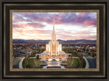 Load image into Gallery viewer, Oquirrh Mountain Aerial Sunset
