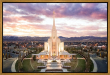 Load image into Gallery viewer, Oquirrh Mountain Aerial Sunset
